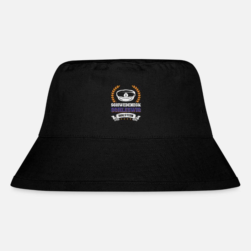 Schwedeneck Schleswig-holstein - Stanley/Stella recycelter Bucket Hat - Schwarz