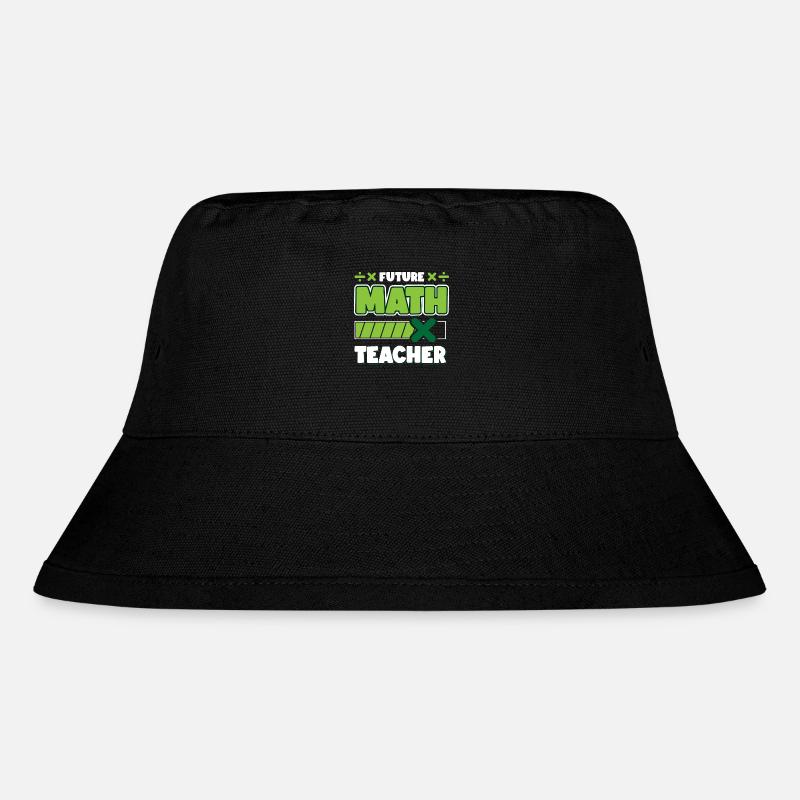 Future Math Teacher - Stanley/Stella Recycled Bucket Hat - black