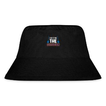 Ich tue es für den Hüter - Stanley/Stella recycelter Bucket Hat - Schwarz - Vorne