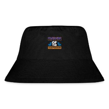 Dawn of the Custodian - Stanley/Stella Recycled Bucket Hat - black - Front