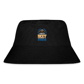 Die beste Sekretärin der Welt - Stanley/Stella recycelter Bucket Hat - Schwarz - Vorne
