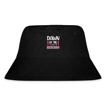 Morgendämmerung der Schulsekretärin - Stanley/Stella recycelter Bucket Hat - Schwarz - Vorne