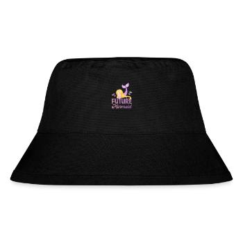 Future Mermaid - Stanley/Stella Recycled Bucket Hat - black - Front