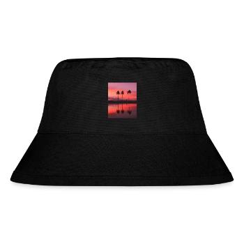 Captivating Sunsets: Beauty of Nature on Display - Stanley/Stella Recycled Bucket Hat - black - Front