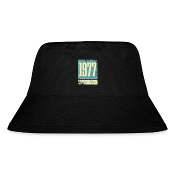 1977 Naissance Anniversaire Année de naissance - Bob recyclé Stanley/Stella - noir - Devant