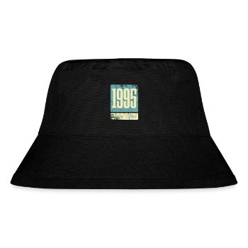 1995 Geboren Geburtstag Geburtsjahr - Stanley/Stella recycelter Bucket Hat - Schwarz - Vorne