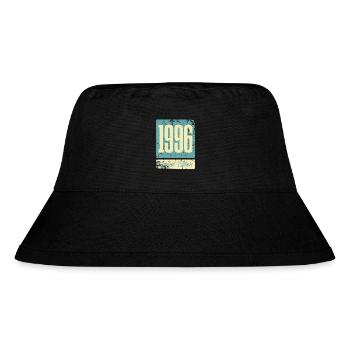 Born in 1996 Birthday Year of birth - Stanley/Stella Recycled Bucket Hat - black - Front