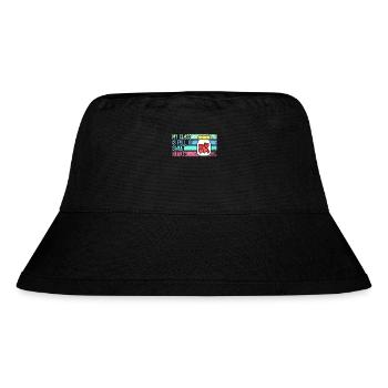 My Class Is Full Of Sweethearts - Stanley/Stella Recycled Bucket Hat - black - Front