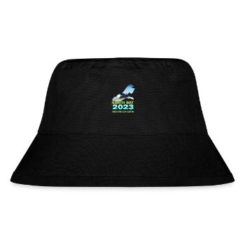 Be Eco-Friendly - for Earth Day 2023 - Stanley/Stella Recycled Bucket Hat - black - Front