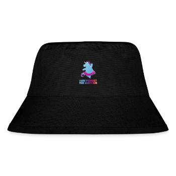 Unicorn Perfect - Stanley/Stella Recycled Bucket Hat - black - Front