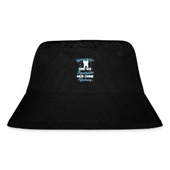 Zahnarzthelfer Zahnmedizin Zahnarzthelferin Zahn - Stanley/Stella recycelter Bucket Hat - Schwarz - Vorne