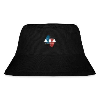 Single A.A.A. - Stanley/Stella Recycled Bucket Hat - black - Front