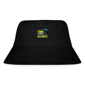 Voici à quoi ressemble un parachutiste - Bob recyclé Stanley/Stella - noir - Devant