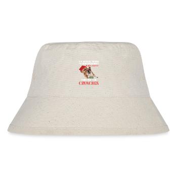 English Bull - Stanley/Stella recycelter Bucket Hat - Naturweiß - Vorne