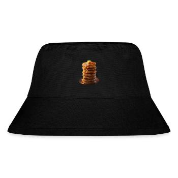 Pancakes - Stanley/Stella Recycled Bucket Hat - black - Front
