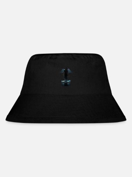 Engel - Stanley/Stella recycelter Bucket Hat - Schwarz