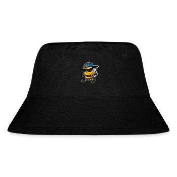 Bee Dj Cool - Stanley/Stella Recycled Bucket Hat - black - Front