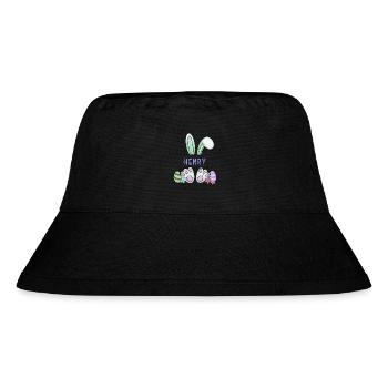 Easter Bunny, rabbit, cute - Henry - Stanley/Stella Recycled Bucket Hat - black - Front