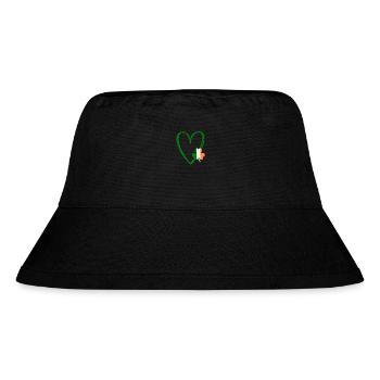 St Patricks Day Accessories Ireland Shamrock Decoration - Stanley/Stella Recycled Bucket Hat - black - Front