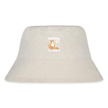 Lustiges persönliches - Stanley/Stella recycelter Bucket Hat - Naturweiß - Vorne