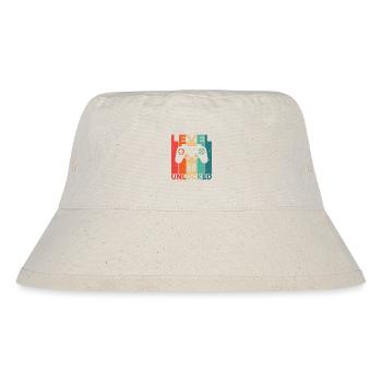 Level 60 Unlocked - Stanley/Stella Recycled Bucket Hat - natural - Front