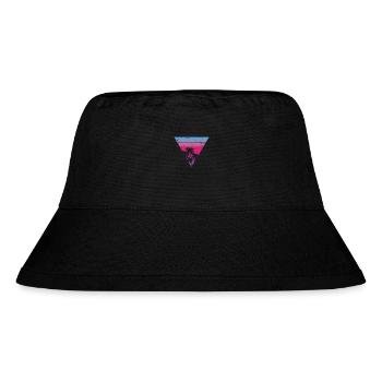 Palm Coconut Holidays Beach - Stanley/Stella Recycled Bucket Hat - black - Front