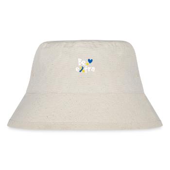 Seien Sie extra - Stanley/Stella recycelter Bucket Hat - Naturweiß - Vorne