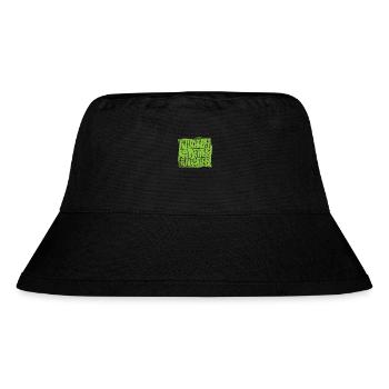 Pilates Sport Powerhouse Fitness - Stanley/Stella recycelter Bucket Hat - Schwarz - Vorne