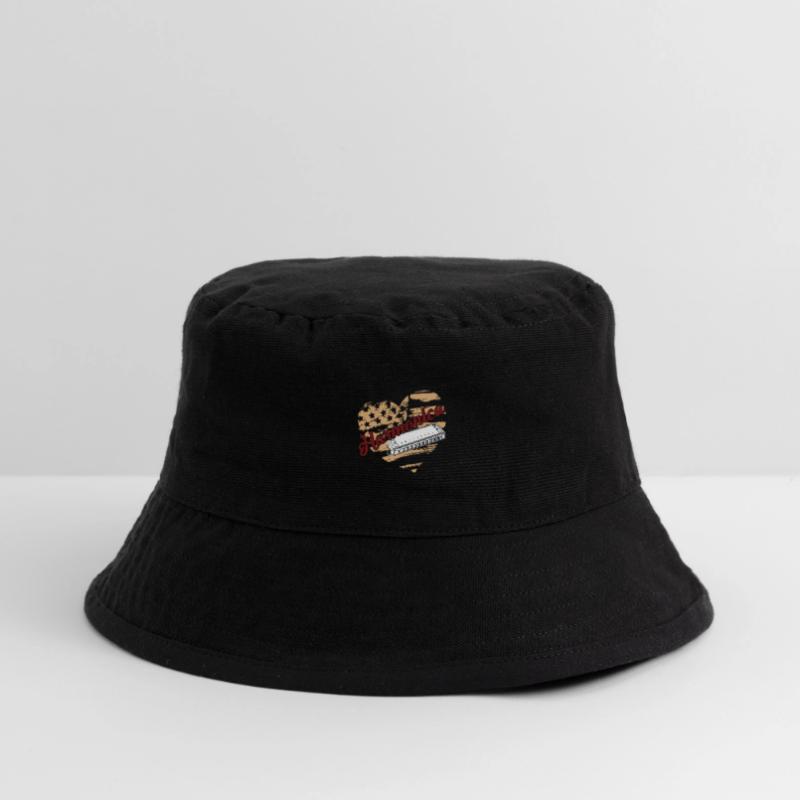 Harmonica Harmonica Flag Stanley/Stella Recycled Bucket Hat