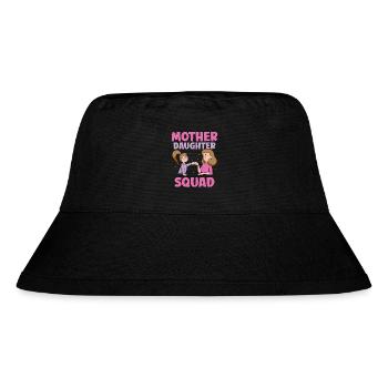 Mother Daughter Squad Children Kid Child Mom Mommy - Stanley/Stella Recycled Bucket Hat - black - Front