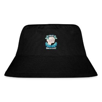 Comic, Comic Strips, Crazy Man, Funny Saying - Stanley/Stella Recycled Bucket Hat - black - Front
