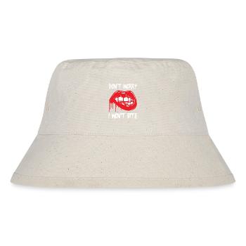I Wont Bite Dentist - Stanley/Stella recycelter Bucket Hat - Naturweiß - Vorne