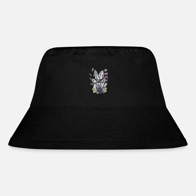 Garten Pflanzen Edelstein schönes Gärtner Design - Stanley/Stella recycelter Bucket Hat - Schwarz