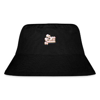 Love Is Inclusive - Pride Month LGBTQ - Stanley/Stella Recycled Bucket Hat - black - Front