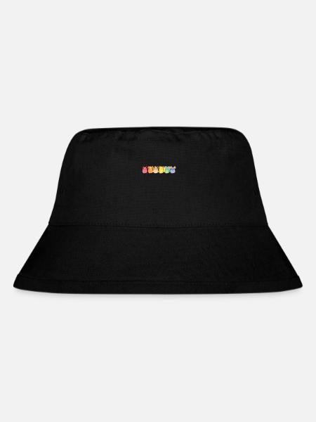 Chinchilla LGBT Arc-en-ciel Shorttail Longue queue - Bob recyclé Stanley/Stella - noir