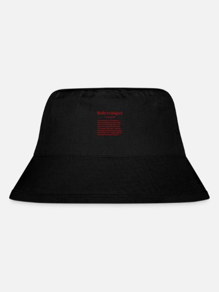 Rohrreiniger Definition - Stanley/Stella recycelter Bucket Hat - Schwarz
