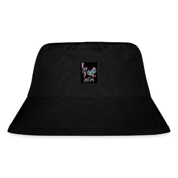 GROSSE SCHWESTER,T-SHIRT - Stanley/Stella recycelter Bucket Hat - Schwarz - Vorne