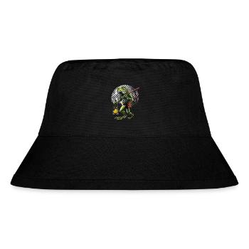 Cryptid Loveland Frogman - Stanley/Stella Recycled Bucket Hat - black - Front
