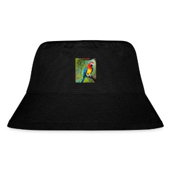 Parrot - Stanley/Stella Recycled Bucket Hat - black - Front