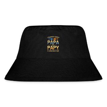 J'ai deux titres Papa et Papy Fête Des Pères Papy - Bob recyclé Stanley/Stella - noir - Devant