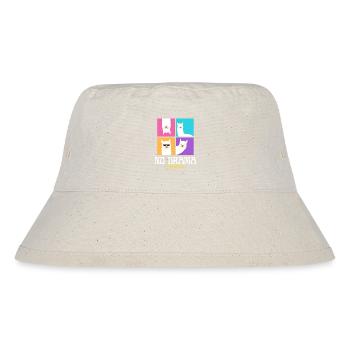 No drama llama - Stanley/Stella Recycled Bucket Hat - natural - Front