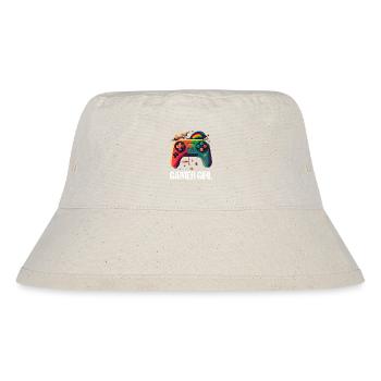 Gaming Console PC Gamer Girl Gamer Girl - Stanley/Stella Recycled Bucket Hat - natural - Front
