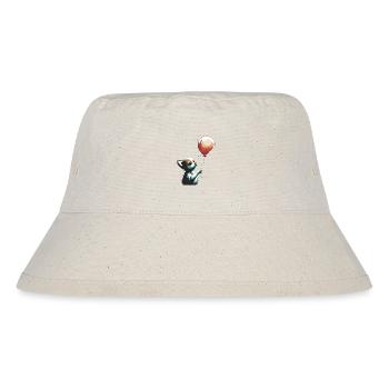 Chihuahua | Ballon | Süßer Hund | Chiwawa | Lustig - Stanley/Stella recycelter Bucket Hat - Naturweiß - Vorne
