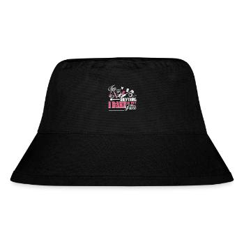 Only Thing Makeup Artist Bake Is Face - Stanley/Stella Recycled Bucket Hat - black - Front
