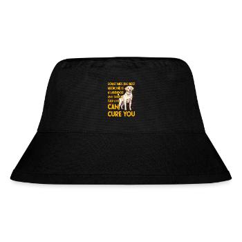 Labrador Funny Saying - Stanley/Stella Recycled Bucket Hat - black - Front