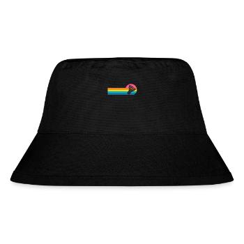 Badminton - Stanley/Stella recycelter Bucket Hat - Schwarz - Vorne