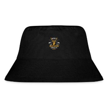 Best Buckin' Uncle Ever Hunting Bucking - Stanley/Stella Recycled Bucket Hat - black - Front