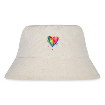 fly away - Stanley/Stella recycelter Bucket Hat - Naturweiß - Vorne