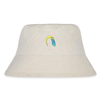 Rakete - Stanley/Stella recycelter Bucket Hat - Naturweiß - Vorne