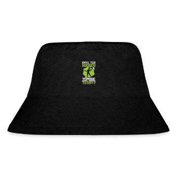 Haben Sie einen Zombie heute umarmt Lustige - Stanley/Stella recycelter Bucket Hat - Schwarz - Vorne
